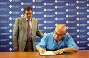 Presa de possessi del doctor Josep Servera, director del departament de Filologia Espanyola, Moderna i Llatina