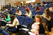 Sala d'actes de l'edifici Gaspar M. de Jovellanos, campus universitari, Palma