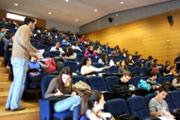 Sala d'actes de l'edifici Gaspar M. de Jovellanos, campus universitari, Palma