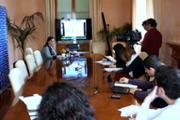 Roda informativa de la doctora Margalida Payeras, vicerectora d'Alumnes, Titulats i Ocupabilitat de la UIB