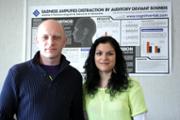 Fabrice Parmentier i Antnia Pacheco Unguetti, investigadors del grup de recerca en Neuropsicologia i Cognici de la UIB