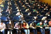 Sala d'actes de l'edifici Gaspar M. de Jovellanos, campus universitari, Palma