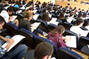 Sala d'actes de l'edifici Gaspar M. de Jovellanos, campus universitari, Palma