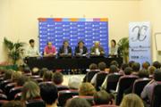 Acte de lliurament dels premis a la sala d'actes de Son Lled, campus universitari, Palma (8/5/2014) 