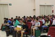 Acte de lliurament dels premis a la sala d'actes de Son Lled, campus universitari, Palma (8/5/2014) 