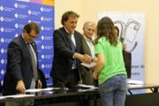 Acte de lliurament dels premis a la sala d'actes de Son Lled, campus universitari, Palma (8/5/2014) 