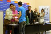 Acte de lliurament dels premis a la sala d'actes de Son Lled, campus universitari, Palma (8/5/2014) 
