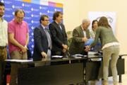 Acte de lliurament dels premis a la sala d'actes de Son Lled, campus universitari, Palma (8/5/2014) 