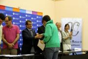 Acte de lliurament dels premis a la sala d'actes de Son Lled, campus universitari, Palma (8/5/2014) 
