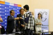 Acte de lliurament dels premis a la sala d'actes de Son Lled, campus universitari, Palma (8/5/2014) 