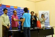 Acte de lliurament dels premis a la sala d'actes de Son Lled, campus universitari, Palma (8/5/2014) 