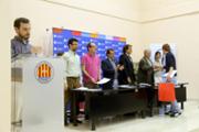Acte de lliurament dels premis a la sala d'actes de Son Lled, campus universitari, Palma (8/5/2014) 