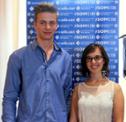 Alexander Vitus Berchtold, de l'IES Bendinat de Palma, i Laura Venzal Ballester, del Collegi Madre Alberta de Palma, amb un 9,8, els estudiants amb les millors notes d'accs de les Illes Balears