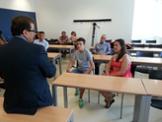Maria Claps Cabrer, del Centre d'Educaci Secundria Mestral d'Eivissa (9,68); i Carles Antoni Ribas Tur, del Collegi Nostra Seora de la Consolaci d'Eivissa (9,64), els alumnes amb la millor nota d'accs d'Eivissa