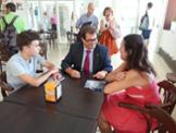 Maria Claps Cabrer, del Centre d'Educaci Secundria Mestral d'Eivissa (9,68); i Carles Antoni Ribas Tur, del Collegi Nostra Seora de la Consolaci d'Eivissa (9,64), els alumnes amb la millor nota d'accs d'Eivissa