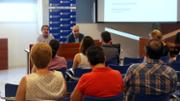 Luis Vegas, director de la Fundaci Universitat-Empresa de les Illes Balears (FUEIB) i el senyor Eladio Crego Gil, consultor a EFT Consulting.