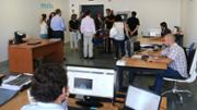 Visita a l'empresa tecnolgica Inisle al ParcBit