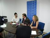 El Rector, a disposici dels mitjans de comunicaci