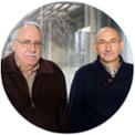 Els doctors Camilo J. Cela i Enric Munar