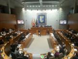 17/4/2015 Final de la VII Lliga de Debat Interuniversitari del Grup 9 d'Universitats (G-9) celebrada en Zaragoza