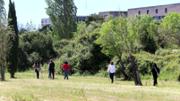 27/04/2015 Taller d'iniciaci a la marxa nrdica, a crrec de Glria Franquet (monitora de Nordic Walking Palma)