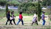 27/04/2015 Taller d'iniciaci a la marxa nrdica, a crrec de Glria Franquet (monitora de Nordic Walking Palma)