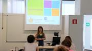 28/04/2015 Taller Etiquetatge d'aliments, llegint la lletra petita, a crrec de Leticia Lozano 