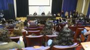 04/03/2016 X edici de l'Olimpada de Geografia a la sala d'actes de l'edifici Guillem Cifre de Colonya, campus universitari, Palma