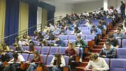 04/03/2016 X edici de l'Olimpada de Geografia a la sala d'actes de l'edifici Guillem Cifre de Colonya, campus universitari, Palma