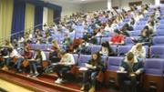 04/03/2016 X edici de l'Olimpada de Geografia a la sala d'actes de l'edifici Guillem Cifre de Colonya, campus universitari, Palma