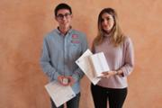 29/11/2016 Lliurament dels premis del III concurs de tuits contra la violncia de gnere 2016. Tuit Guanyador: 'Que no et donin violncia per amor'. (Maria Isabel Fernndez)  Tuit Finalista: 'Violencia, violncia, violence, violenza, gewalt... lo digas como lo digas, ponle fin