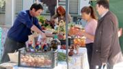 Degustaci de productes al Mercat Ecolgic a la UIB,  a crrec de l'Associaci Mercat Ecolgic. Vine a degustar productes ecolgics locals i aprofita el moment per comprar de manera sana i natural.