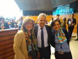 Teresa Riera, amb Dominique Ristori, Director General de Energia de la Comissi Europea i Teresa Luis-Ruiz (ENDESA), Chair de la Network Experts Islands Systems Working Group, EURELECTRIC