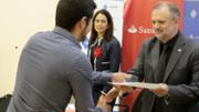 Dilluns 3 d'abril. Inauguraci de la Setmana del Postgrau, entrega de premis dels Premis Santander-UIB als millors estudiants de mster i doctorat. Son Lled, sala d'actes.