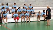 Benvinguda. Recepci dels participants. Edifici de les installacions esportives