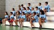 Benvinguda. Recepci dels participants. Edifici de les installacions esportives