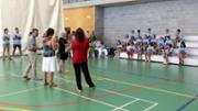 Benvinguda. Recepci dels participants. Edifici de les installacions esportives