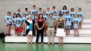 Benvinguda. Recepci dels participants. Edifici de les installacions esportives
