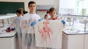 Biologia: De la mar a l'aula. Gyotaku. Laboratori 16, edifici Mateu Orfila i Rotger