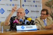 22/06/2018 El premi Nobel de Fsica Barry Barish visita la UIB - Foto: A.COSTA (UIB)