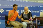 22/06/2018 El premi Nobel de Fsica Barry Barish visita la UIB - Foto: A.COSTA (UIB)
