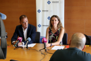 16/07/2018 Roda informativa: Francisco Lpez Sim i Valentina Milano - Foto: A.COSTA (UIB)
