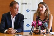 16/07/2018 Roda informativa: Francisco Lpez Sim i Valentina Milano - Foto: A.COSTA (UIB)