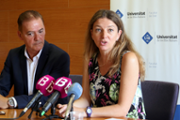16/07/2018 Roda informativa: Francisco Lpez Sim i Valentina Milano - Foto: A.COSTA (UIB)