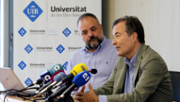 18/07/2018 Roda informativa: Jordi Llabrs i Joan Gual de Torrella - Foto: A.COSTA (UIB)