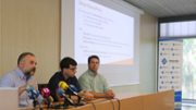 18/07/2018 Roda informativa: Jordi Llabrs, Vctor Homar, Bartomeu Alorda - Foto: A.COSTA (UIB)