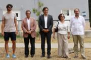 20/07/2018 Javier Garl, Lloren Huguet, Francesc Miralles, Joana Maria segu i Antonio Fernndez-Coca - Foto: A.COSTA (UIB)