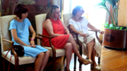 Neus Oliver, M. Antnia Forns i Joana Maria Segu  - Foto: A.COSTA (UIB)