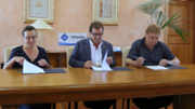 Francesca Mas, Lloren Huguet i  Pere J. Quetglas - Foto: A.COSTA (UIB)