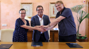 Francesca Mas, Lloren Huguet i Pere J. Quetglas - Foto: A.COSTA (UIB)